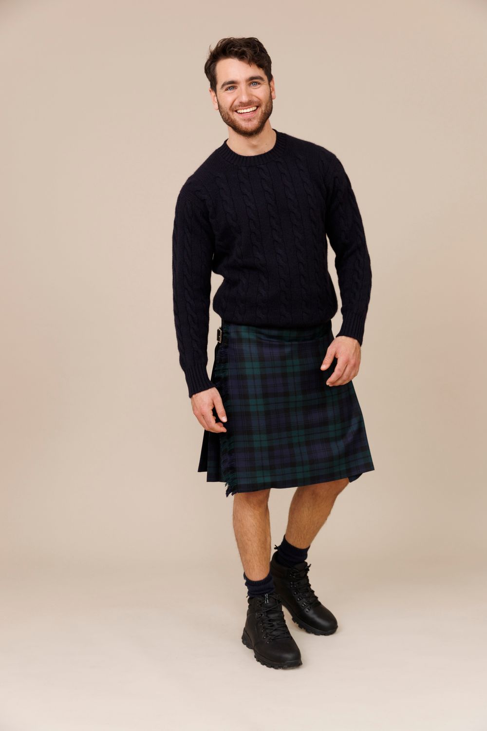 Black Watch 100% Worsted Wool Men's Kilt