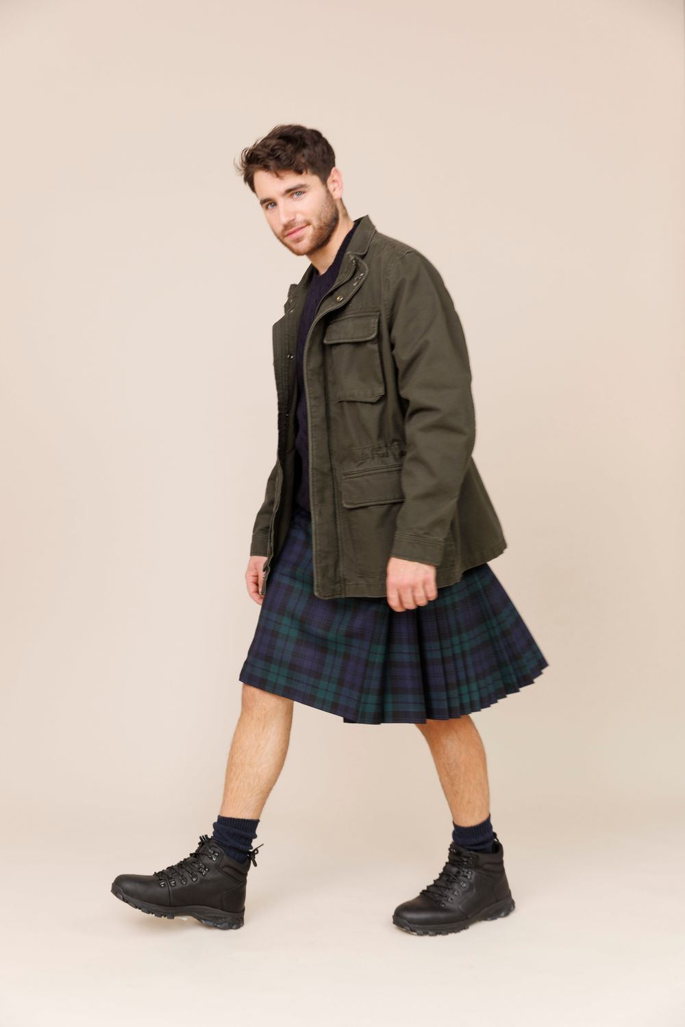 Black Watch 100% Worsted Wool Men's Kilt