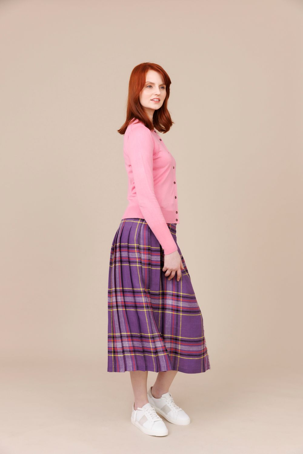 Carrigahorig 100% Linen Long Kilt