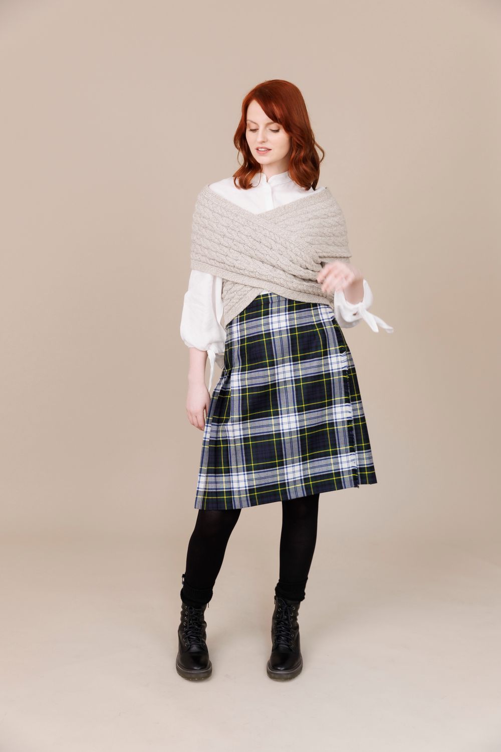 Dress Gordon 100% Worsted Wool Midi Kilt