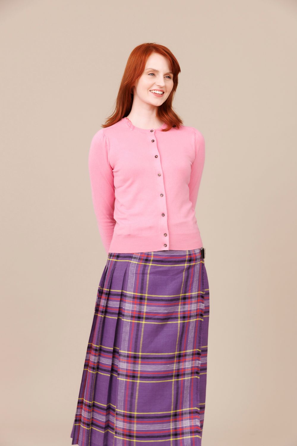 Carrigahorig 100% Linen Long Kilt