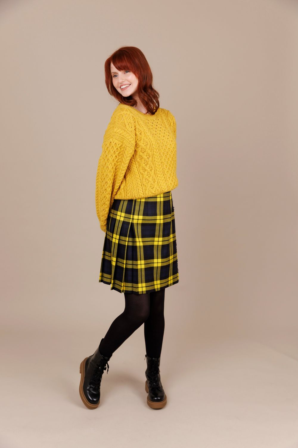 Inishbiggle 100% Worsted Wool Short Kilt
