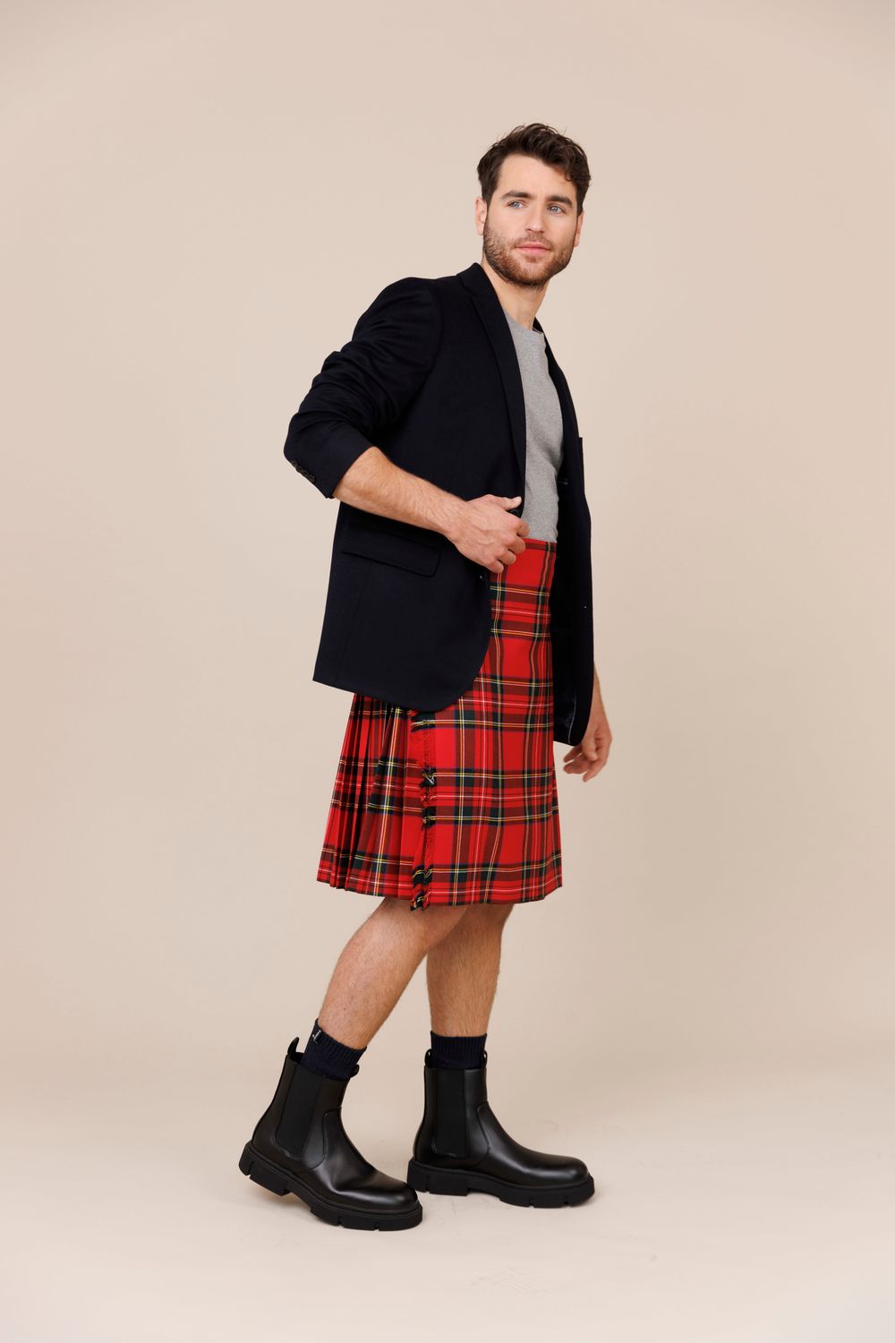 Comprar Stewart Dress Men's Tartan Kilt - Kilts para Hombre 017
