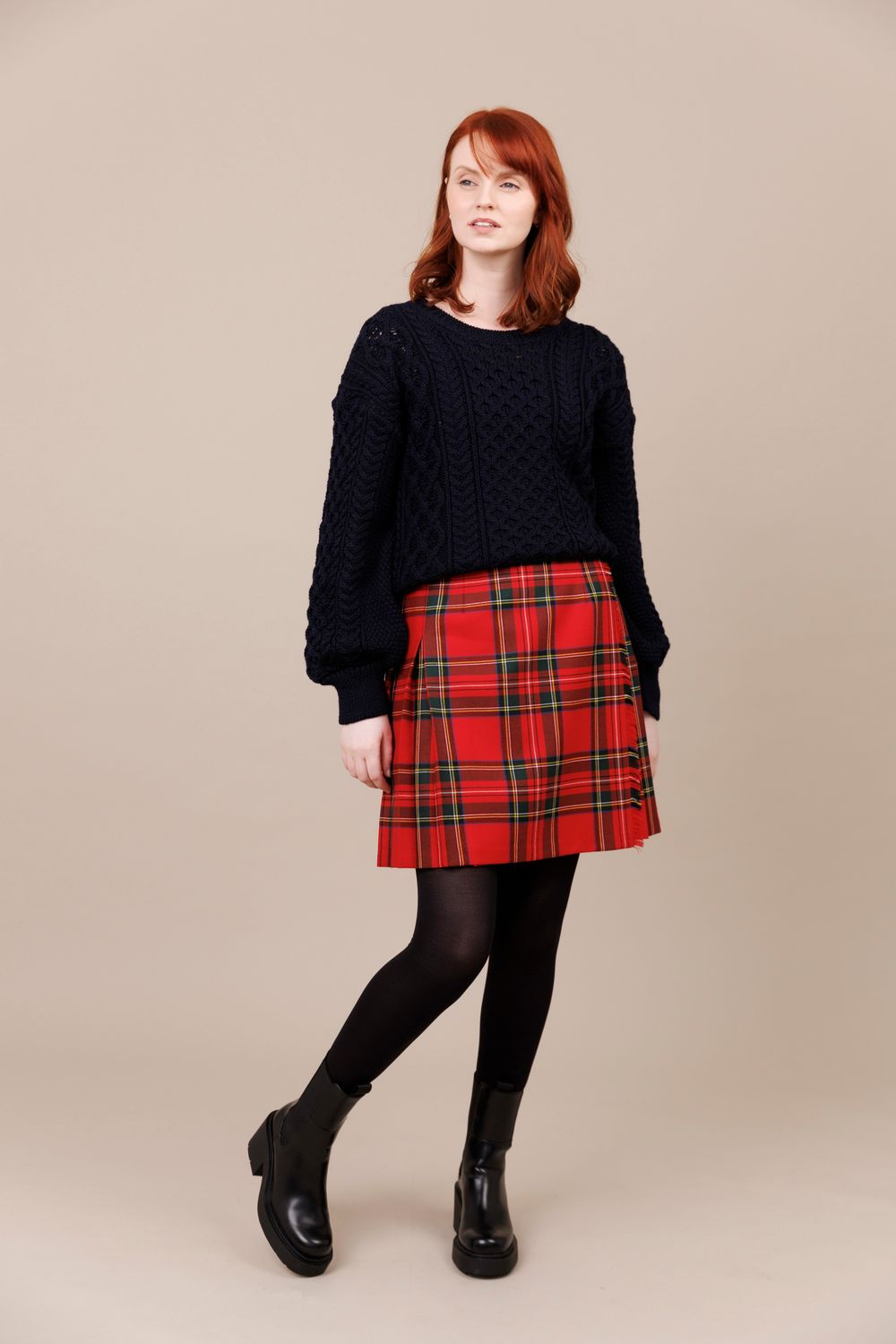 Royal Stewart 100% Worsted Wool Mini Kilt