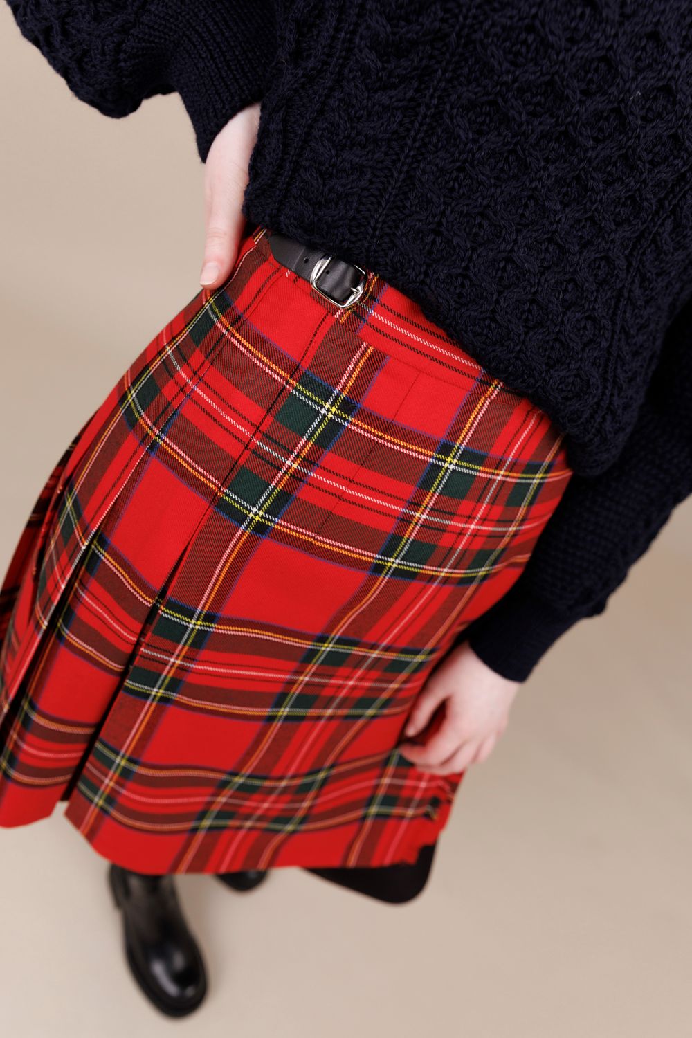 Royal Stewart 100% Worsted Wool Mini Kilt