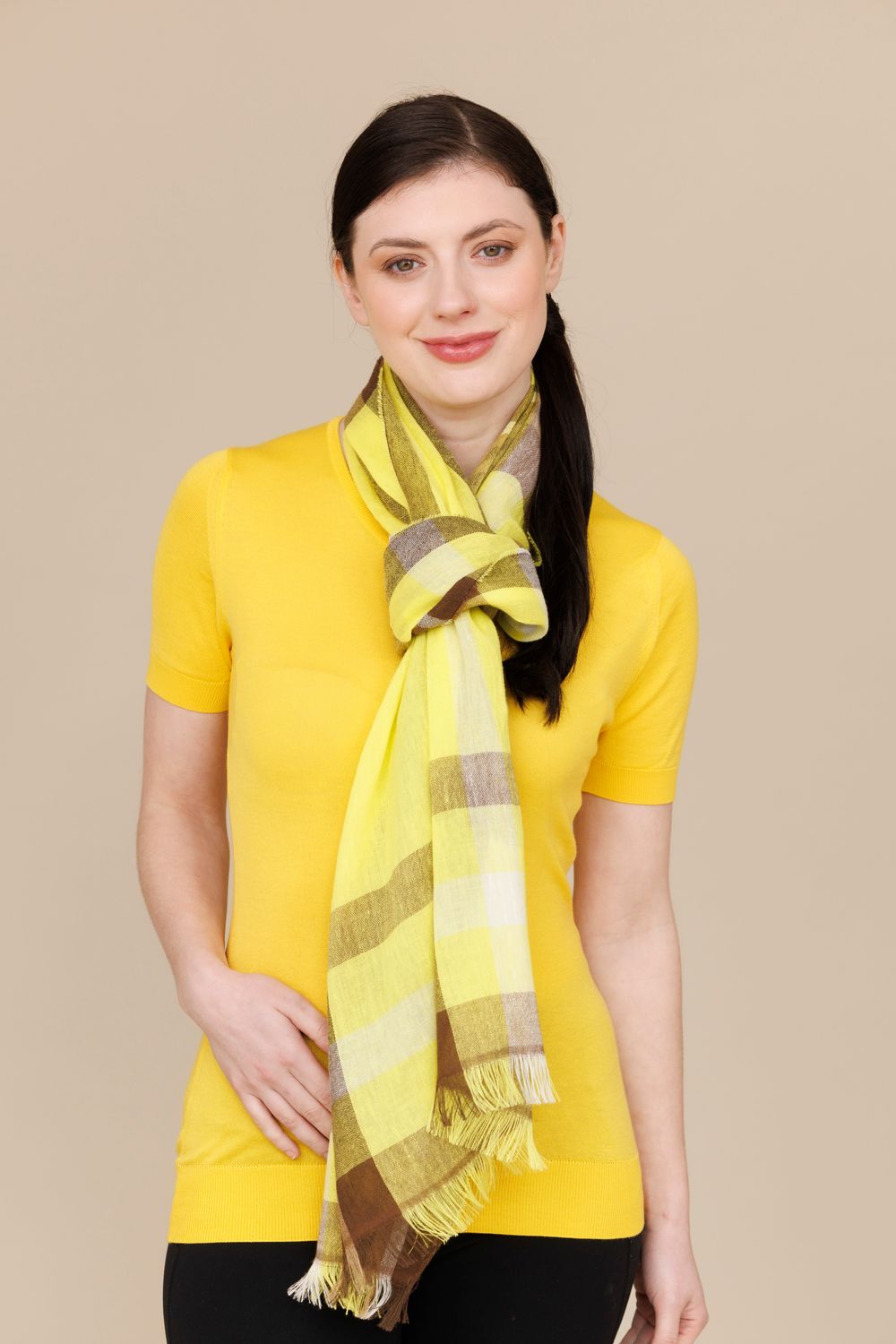 Tooraneena Linen Cotton Unisex Scarf